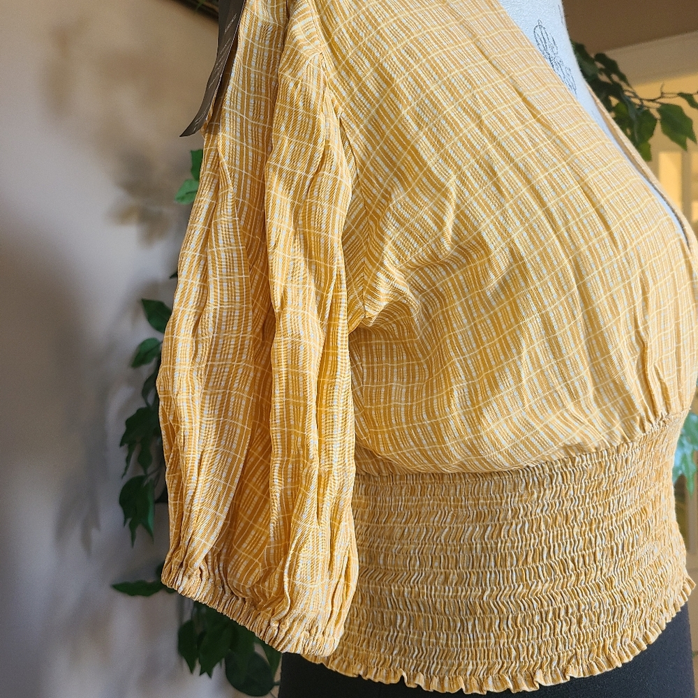 Faithfull The Brand Ceretti Check P-Desert top. - Picture 9 of 10